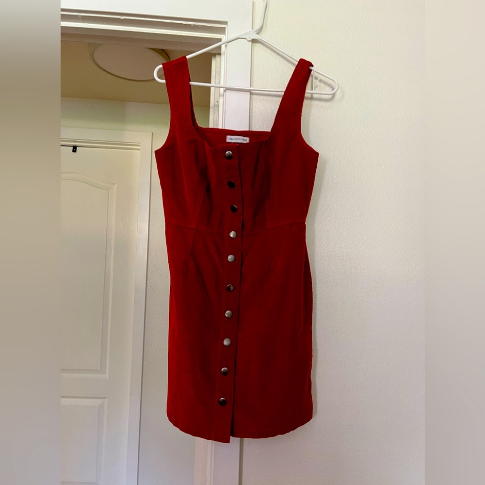 Corduroy Urban Outfitters button down dress